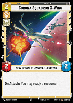 Corona Squadron X-Wing Immagine principale del prodotto