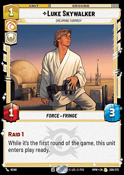Luke Skywalker, Dreaming Farmboy
