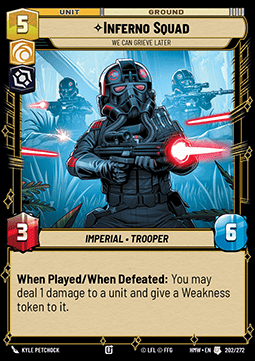 Inferno Squad, We Can Grieve Later