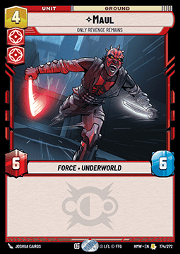 Maul, Only Revenge Remains