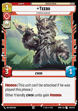 Teebo, Striped Hunter