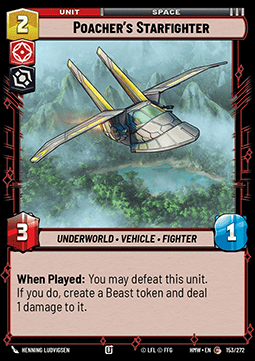 Poacher's Starfighter