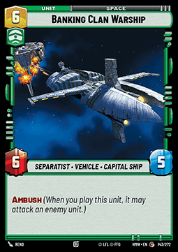 Banking Clan Warship Immagine principale del prodotto