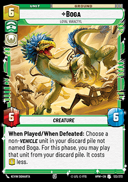 Boga, Loyal Varactyl