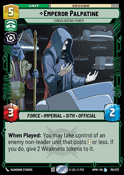 Emperor Palpatine, Consolidating Power Immagine principale del prodotto