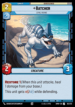 Batcher, Loyal Hound