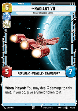 Radiant VII, Negotiating for Naboo Immagine principale del prodotto