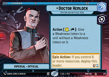 Doctor Hemlock, Emotion Has No Place Here (V.1) Immagine principale del prodotto