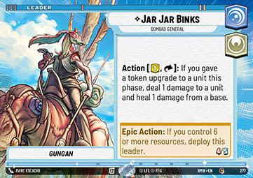 Jar Jar Binks, Bombad General (V.1)