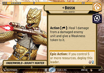 Bossk, Cruel Hunter (V.1)