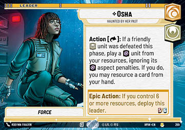 Osha, Haunted By Her Past (V.1)