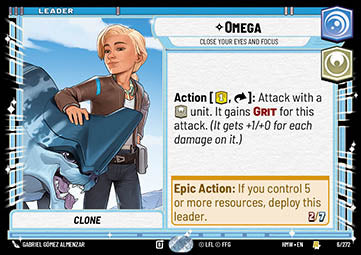 Omega, Close Your Eyes and Focus