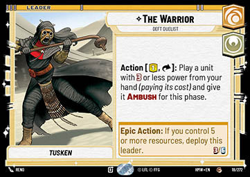 The Warrior, Deft Duelist Immagine principale del prodotto