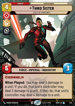 Third Sister, Cycle of Vengeance (V.1)