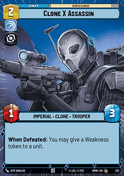 Clone X Assassin (V.1)