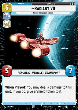 Radiant VII, Negotiating for Naboo (V.1) Immagine principale del prodotto