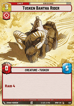 Tusken Bantha Rider (V.1)