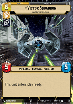 Victor Squadron, In Attack Formation (V.1)