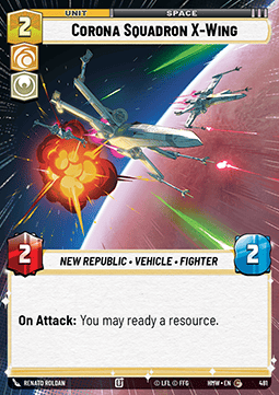 Corona Squadron X-Wing (V.1) Immagine principale del prodotto