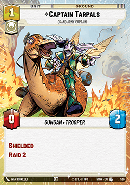 Captain Tarpals, Grand Army Captain (V.1) Immagine principale del prodotto