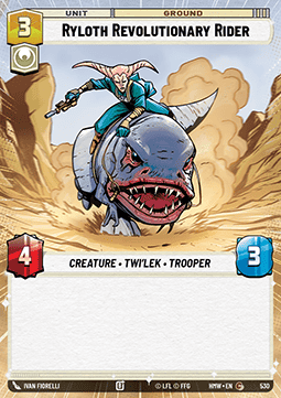 Ryloth Revolutionary Rider (V.1) Immagine principale del prodotto