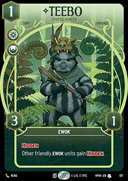 Teebo, Striped Hunter (V.3)