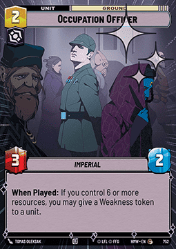 Occupation Officer (V.2)