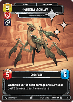 Arena Acklay, Screaming Predator (V.2)