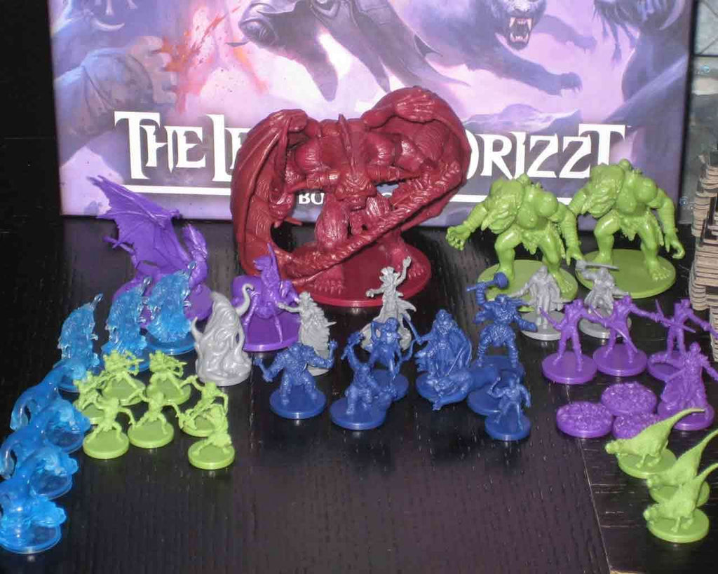 Dungeons & Dragons-The Legend Of Drizzt-Board Game