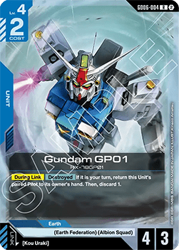 Gundam GP01 (GD06-004) Immagine principale del prodotto