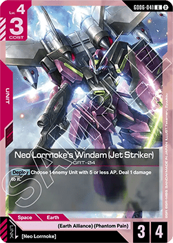 Neo Lorrnoke's Windam (Jet Striker) (GD06-041)