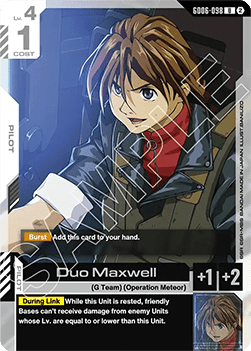 Duo Maxwell (GD06-098) Immagine principale del prodotto