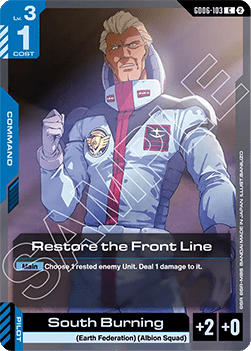 Restore the Front Line (GD06-103) Immagine principale del prodotto
