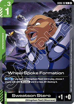 Wheel Spoke Formation (GD06-107)