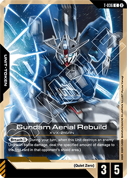 Gundam Aerial Rebuild (T-036)