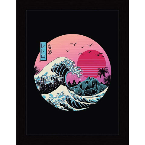 Vincent Trinidad The Great Retro Wave Collector Print Framed