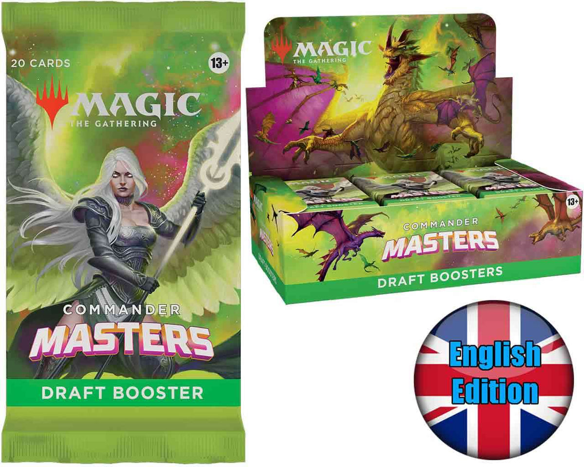Magic The Gathering - Commander Masters Draft Booster Display (24) - English