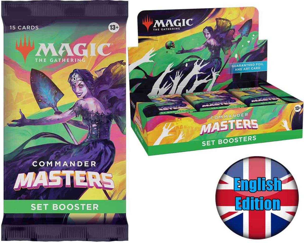 Magic The Gathering - Commander Masters Set Booster Display (24) - English Immagine principale del prodotto