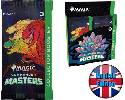 Magic The Gathering - Commander Masters Collector Booster Display (4) - English