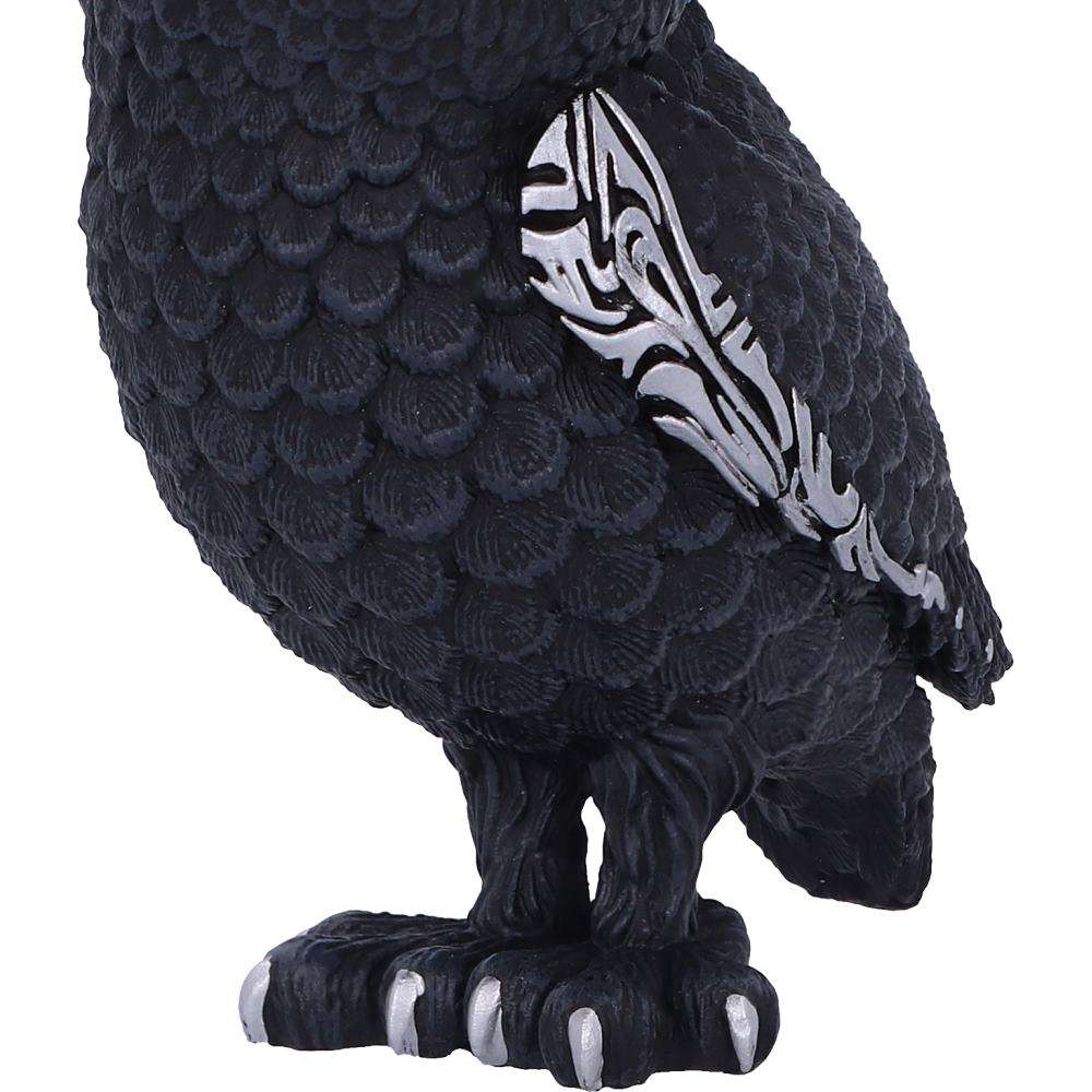 Owlocen Black Witch Owl Hanging Ornament