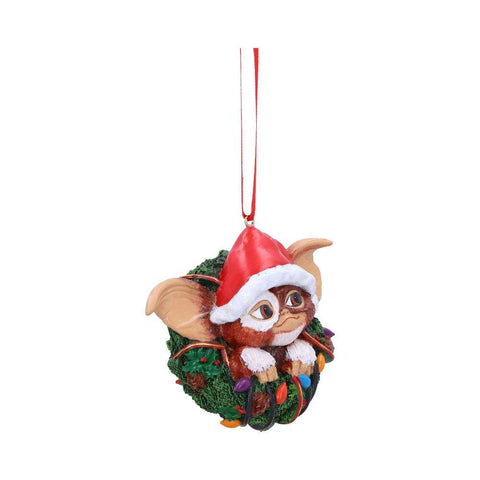 Gremlins Gizmo In Wreath Hanging Ornament