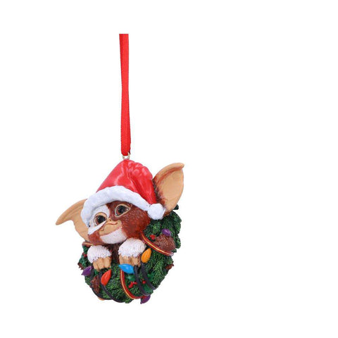 Gremlins Gizmo In Wreath Hanging Ornament