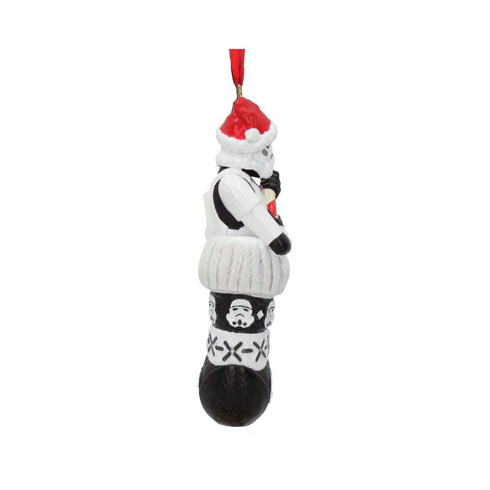 Stormtrooper In Stocking Hanging Ornament