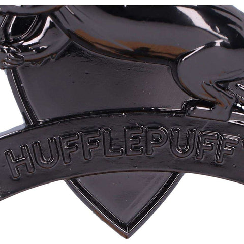 Harry Potter Hufflepuff Crest Silver Hanging Ornament