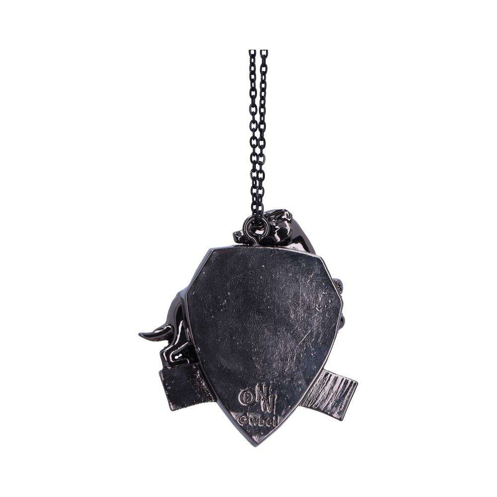 Harry Potter Hufflepuff Crest Silver Hanging Ornament