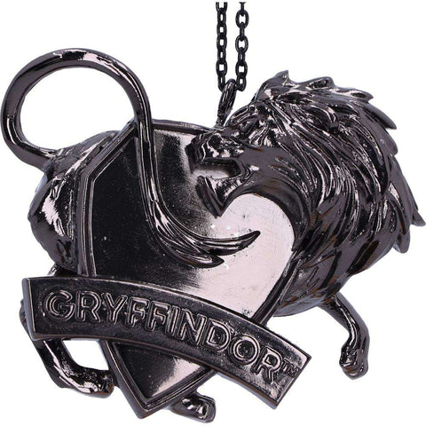 Harry Potter Gryffindor Crest Silver Hanging Ornament