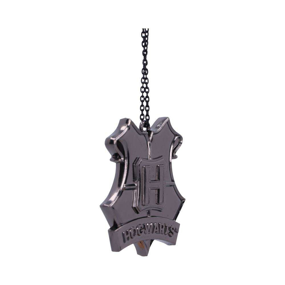 Harry Potter Hogwarts Crest Silver Hangi