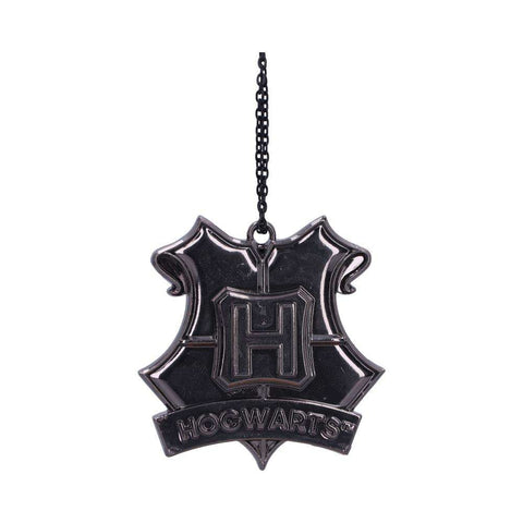 Harry Potter Hogwarts Crest Silver Hangi