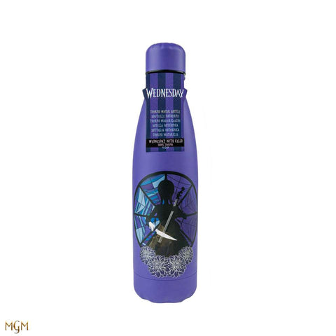 Wednesday Purple 500ml Thermo Double Wall Water Bottle