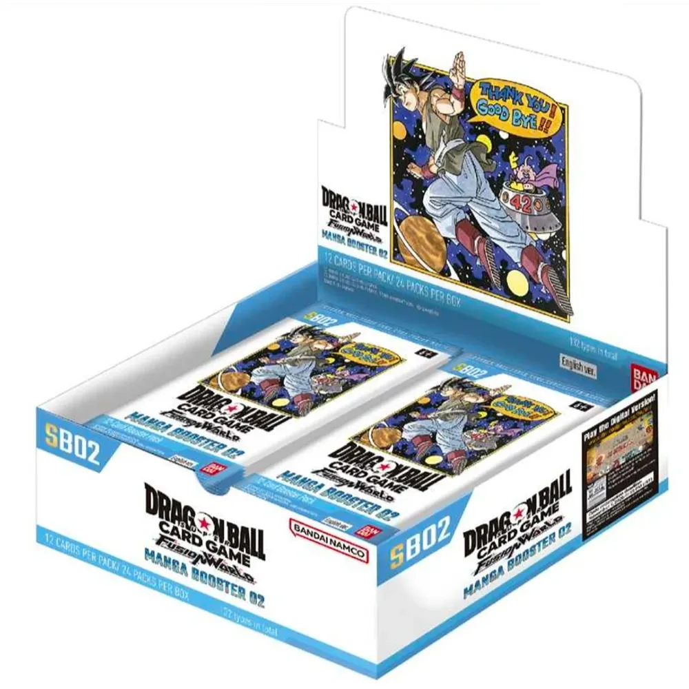 Dragon Ball Super Card Game Fusion World -Manga Booster - [SB-02] - Display da 24 Buste (ENG) Immagine principale del prodotto